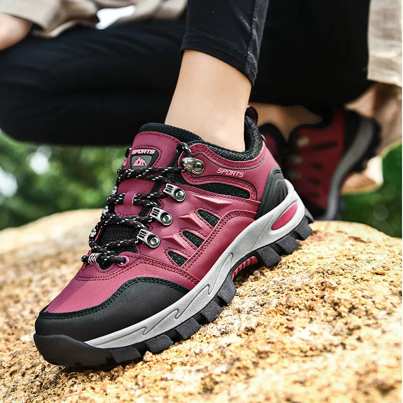 Chaussures de Randonnée pour Femmes - Confort et Performance en Montagne ! Chaussures Professionnelles, Idéales pour l'Escalade et les Activités en Plein Air